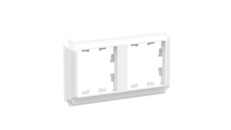 AtlasDesign Antique Лотос Рамка 2-ая, универсальная | ATN101302 | SE — Systeme Electric