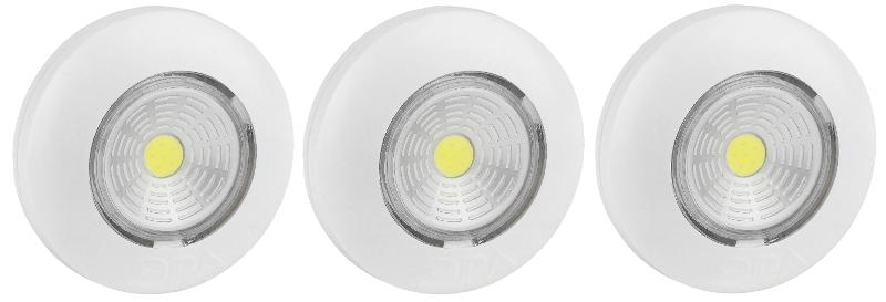 Светильник пушлайт (подсветка) 1хLED (COB) 3xAAA SB-502  Аврора белый (3 шт. в коробке) | Б0031041 | ЭРА — ЭРА (Энергия света)