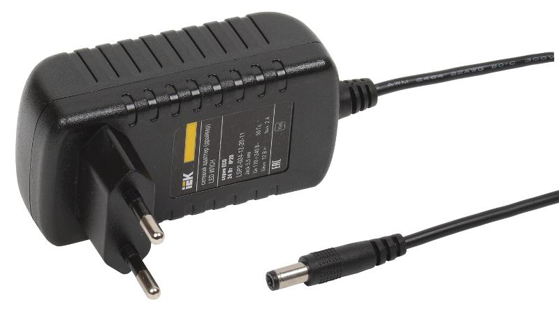 Драйвер для светодиодных лент LED ИПСН 24Вт 12В IP20 адаптер | LSP2-024-12-20-11 | IEK — IEK (ИЭК)