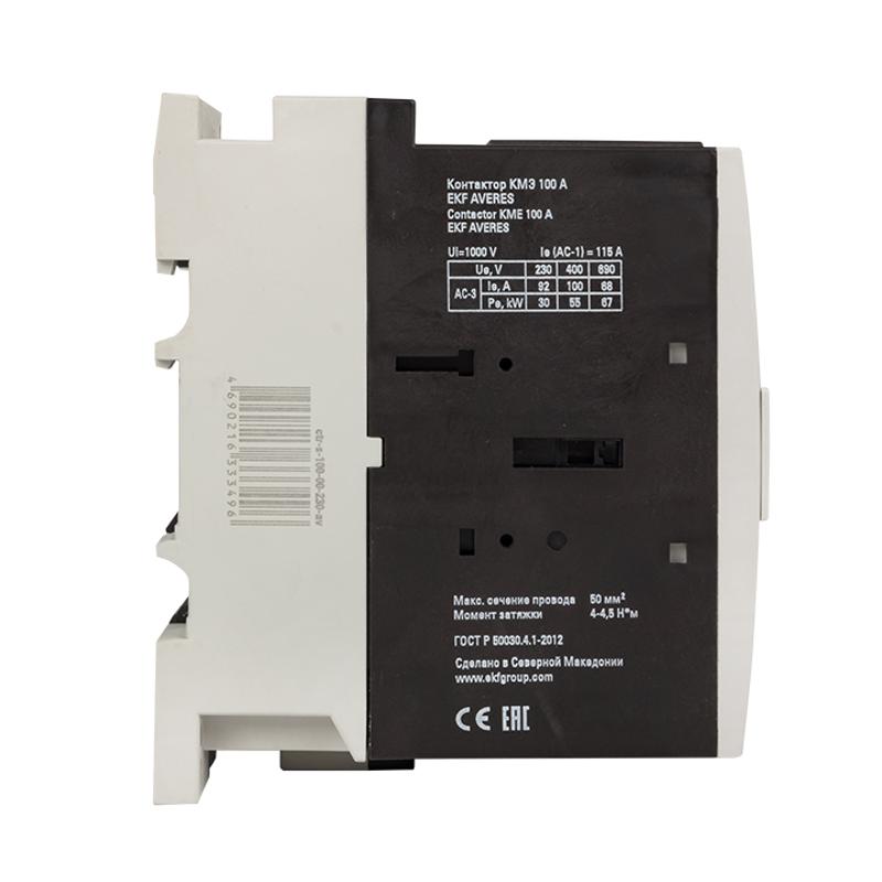 Контактор КМЭ 100А 400В АС EKF AVERES | ctr-s-100-00-400-av | EKF — миниатюра 7