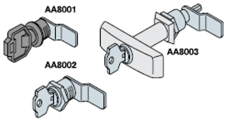 Ключ по треугольню вставку замка для шкафов SRN | AA5190 | ABB — ABB