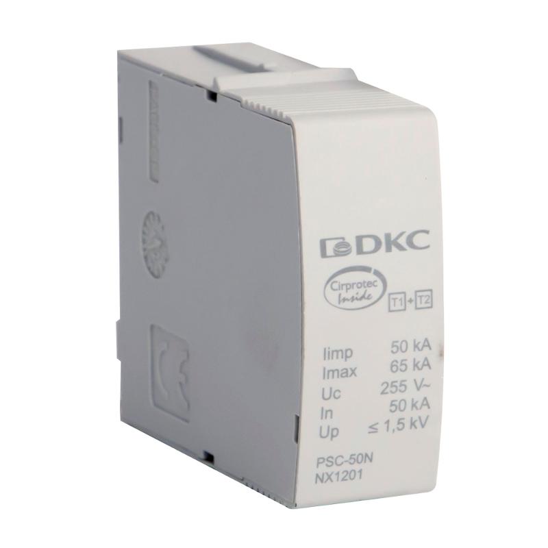 Модуль сменный к УЗИП, класс I+II, L-N, | NX1201 | DKC — DKC (ДКС)