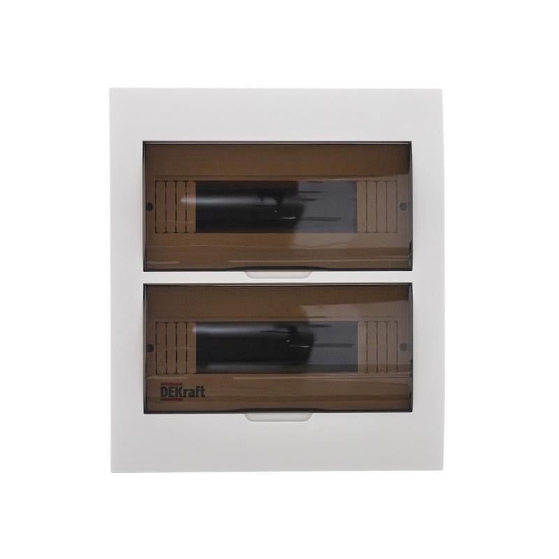 Корпус пластиковый встраиваемый 24 модуля, IP41, ЩРВ-П-24 | 31006DEK | DEKraft — миниатюра 4