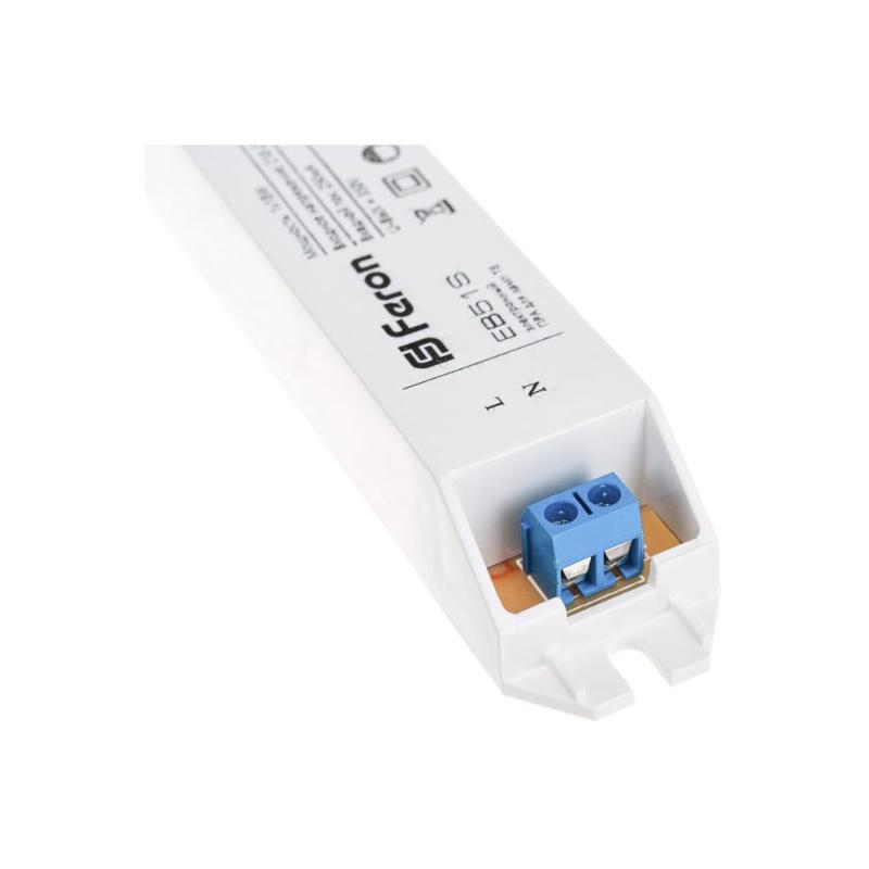 Аппарат пускорегулирующий EB51S 1*18W T8/G13 230V электронный ПРА 195*28*19мм | 21519 | FERON — миниатюра 5
