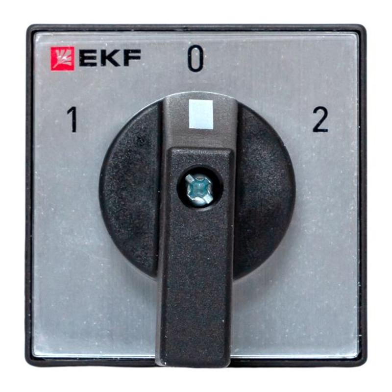 Переключатель кулачковый ПК-1-22 10А 2P «1-0-2» IP65 | pk-1-22-10-65 | EKF — миниатюра 2