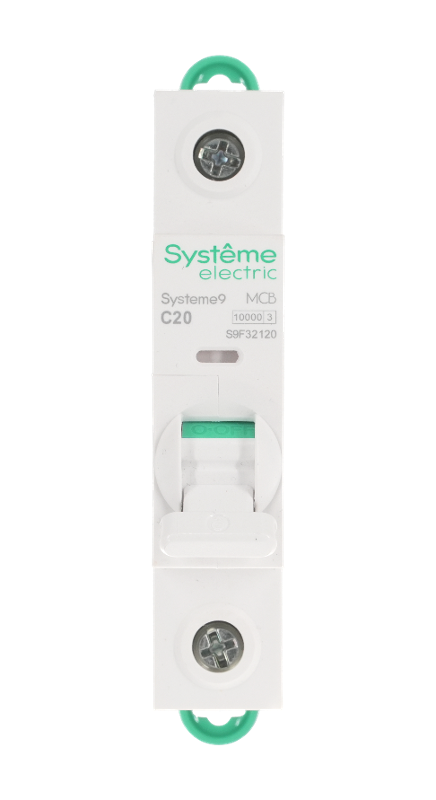 Systeme9 Автоматический выключатель (АВ) C 20A 1P 10kA 230В | S9F32120 | SE — миниатюра 2