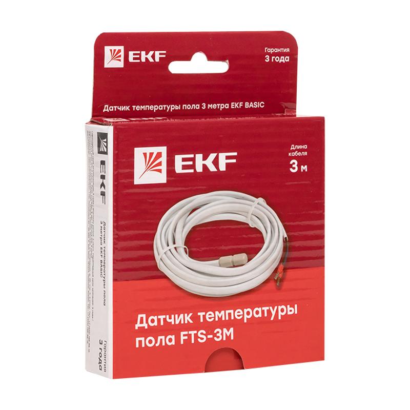 Датчик температуры пола 3 метра EKF Basic | fts-3m | EKF — миниатюра 2