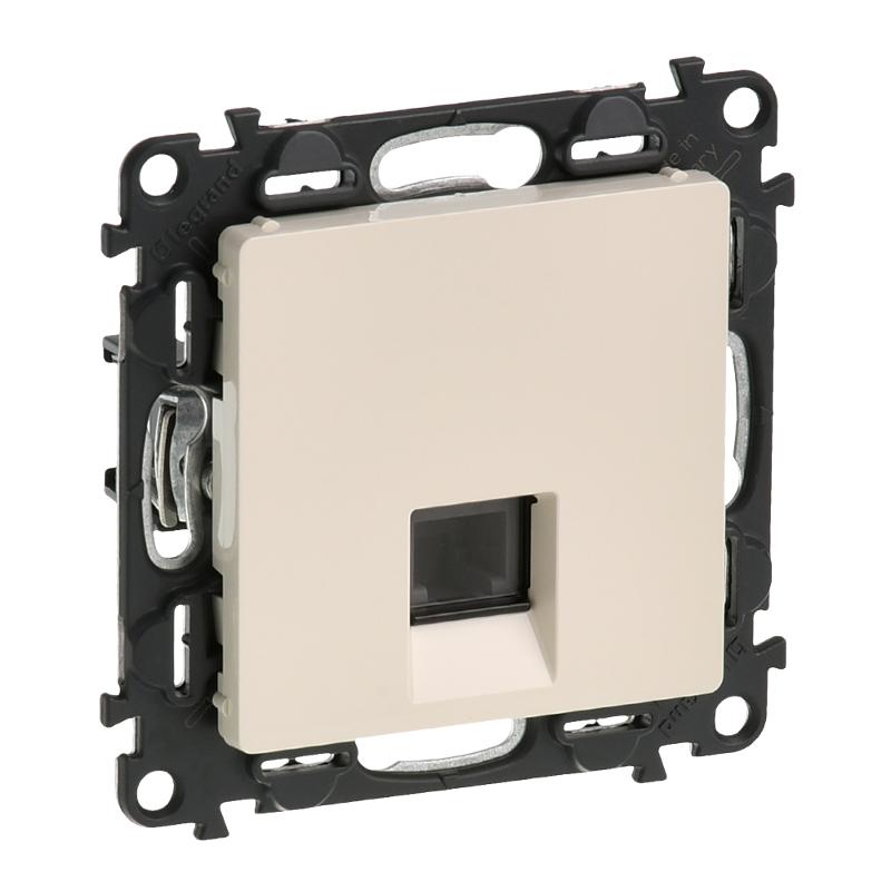 Valena LIFE DIY Сл.кость Розетка ТЛФ 1-ая (RJ11) | 753538 | Legrand — Legrand