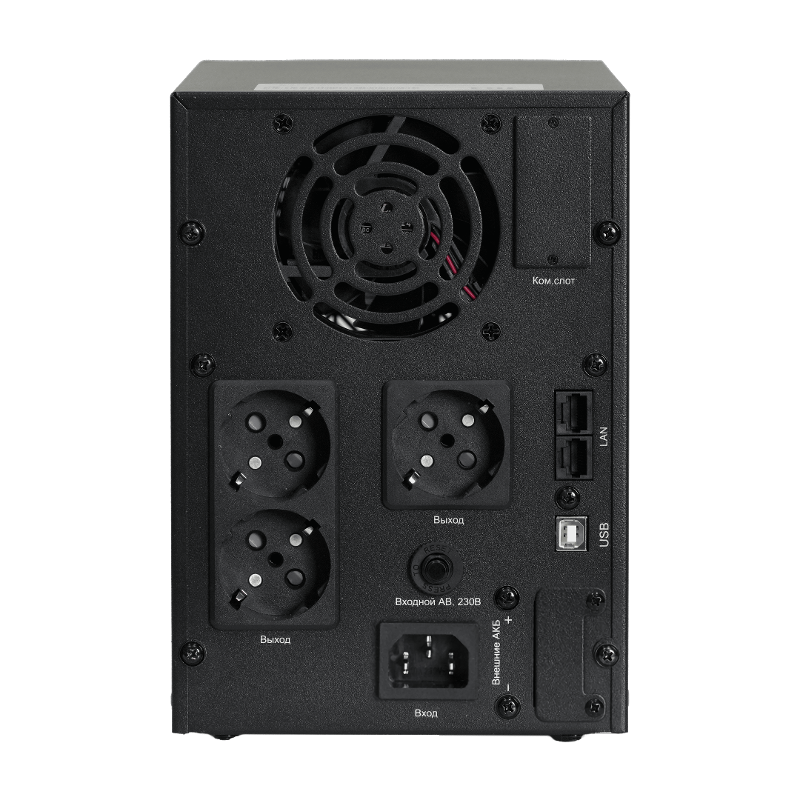 ИБП Smart-Save SMT-Tower Systeme Electric 1000 ВА, 230 В, 1:1, Внутренние АКБ 24В, 3хShuko — миниатюра 4