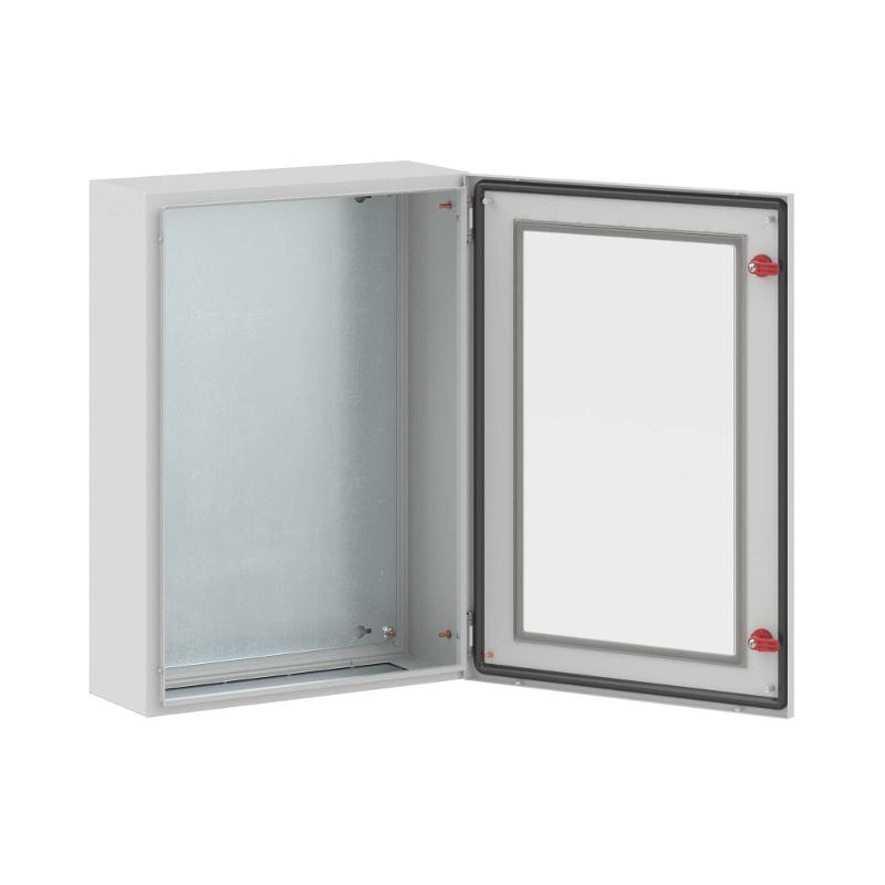 Корпус сварной навесной ST с прозрачной дверью и М/П ВхШхГ  700 x 500 x 200 | R5STX0752 | DKC — миниатюра 2