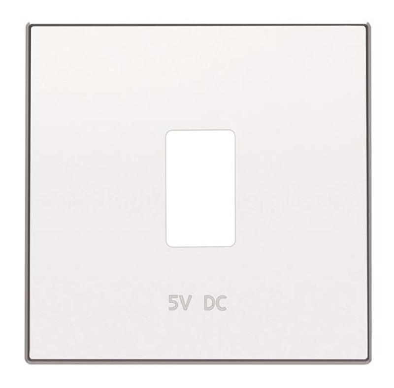 Накладка 1хUSB ЗУ,SKY,ал.бел. | 2CLA858520A1101 | ABB — ABB