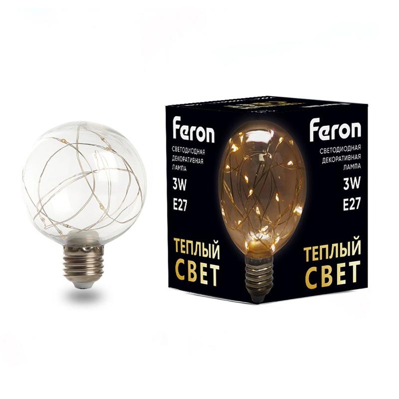 LB-381 (3W) 230V E27 2700K для белт лайта G80 | 41675 | Feron — Feron