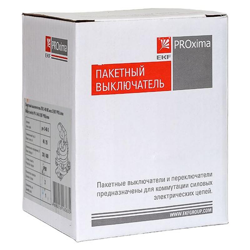 Пакетный выключатель ПВ 2-40 М3 исп.3 EKF PROxima | pv-2-40-3 | EKF — миниатюра 18