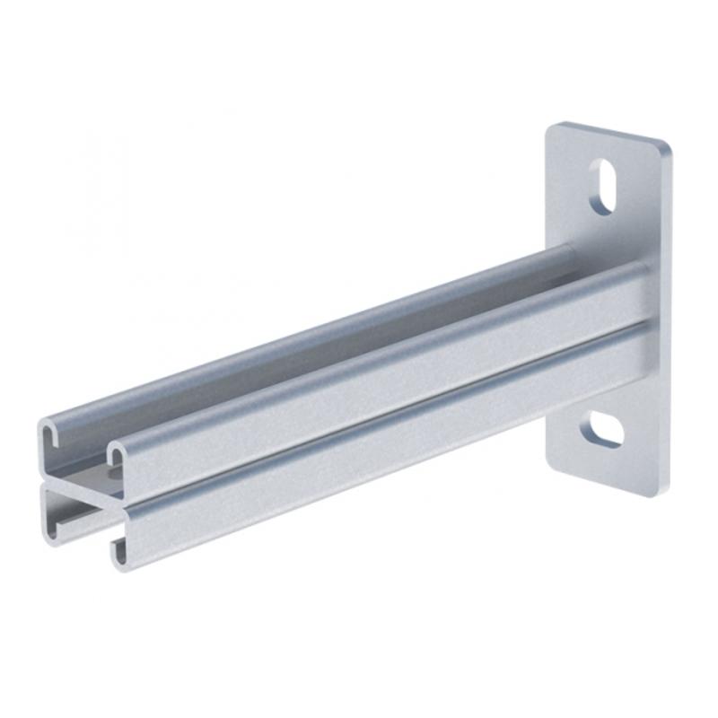 STRUT-консоль двойная 41х21мм, осн. 550 мм HDZ | stkd412155-HDZ | EKF — миниатюра 1