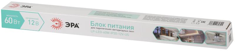 Блок питания  LP-LED 60W-IP20-12V-US | Б0061153 | ЭРА — миниатюра 2