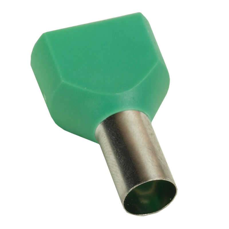 Наконечник штыревой втулочный под два провода OptiKit T-Shv2-PVC- 16-14(100шт) | 278054 | КЭАЗ — КЭАЗ (Курский электроаппаратный завод)