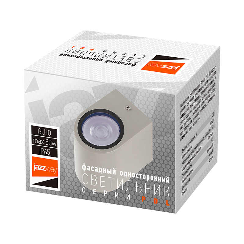 Светильник светодиодный PDL-R 72080 GU10-1 GR 230V IP65 | .5039933 | Jazzway — миниатюра 4