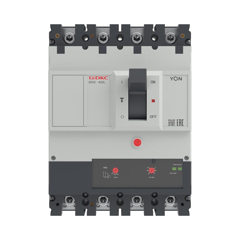 Авт. выкл. YON pro MNX400L 4P 400A 70kA при AC415V расц. TMD | MNX400L4PTMD0400 | DKC — миниатюра 3