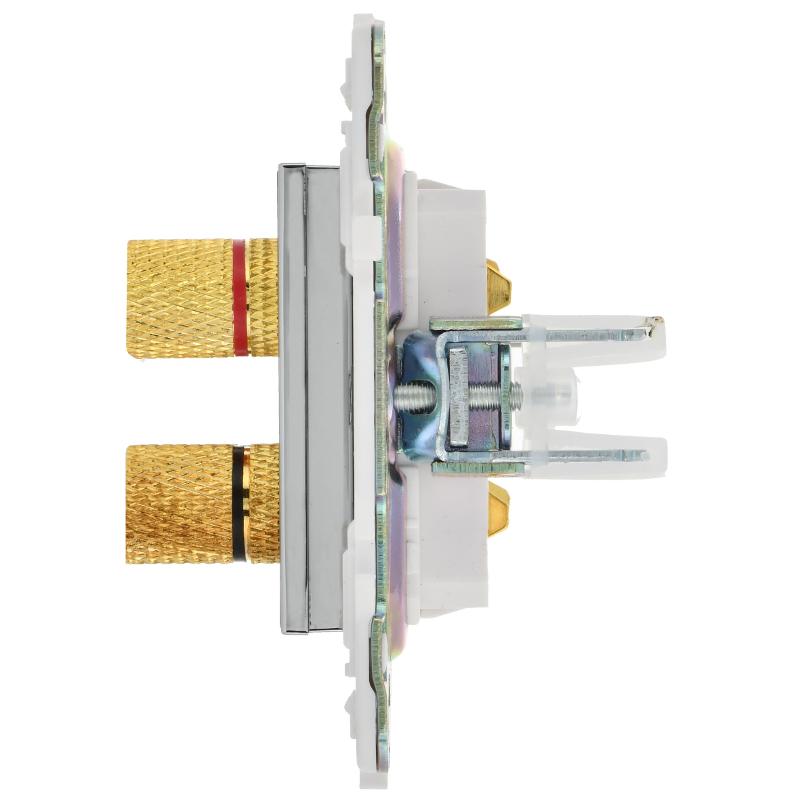 SKANDY Аудиорозетка 4-мест. SK-A01N никель | SK-S40-K50 | IEK — миниатюра 4