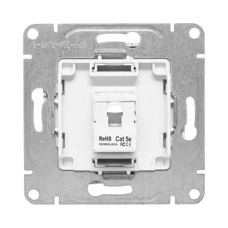 Механизм розетки RJ45 (cat5), алюминий Эпика EKF | UP1-SOA-RJ45-5 | EKF — миниатюра 14