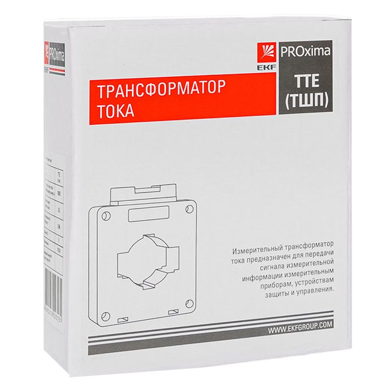 Трансформатор тока ТТЕ-60-300/5А класс точности 0,5 EKF PROxima | tte-60-300 | EKF — миниатюра 5
