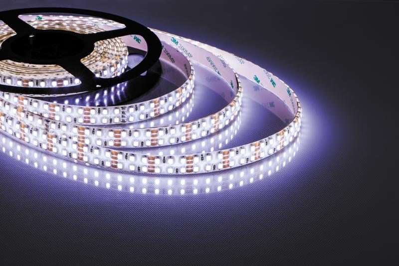 Лента светодиодная LS615/ 240SMD(2835)/м 19.2Вт/м 12V 5000*14*3.8мм 6500К, IP65 | 27733 | FERON — миниатюра 1