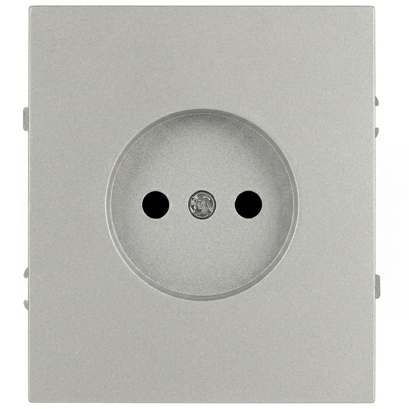 Розетка Arktik 16-2106-03 без заземления 2P 16А-250В алюминий | Б0071675 | ЭРА — ЭРА (Энергия света)
