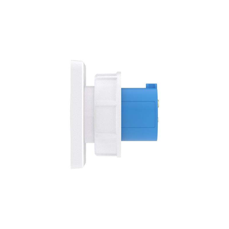 Вилка панельная прямая IP67 16А 2P+E 250В | DIS2481693 | DKC — миниатюра 2