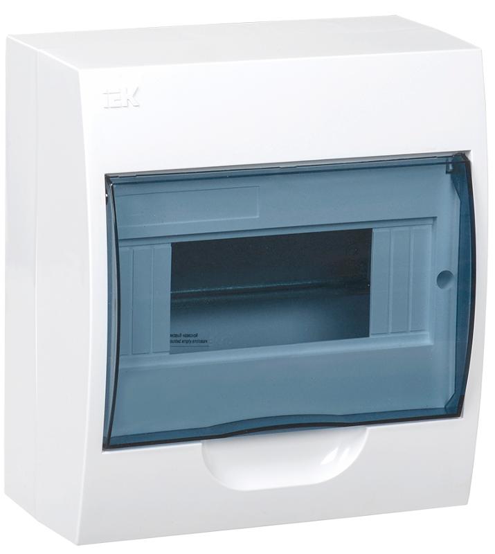 Корпус пластиковый навесной на 8 модулей ЩРН-П-8 IP41 (200х148х95мм) KREPTA 3 | MKP12-N-08-40-20 | IEK — IEK (ИЭК)