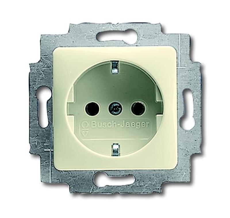 Розетка SCHUKO 16А 250В, цвет слоновая кость | 2011-0-2720  | 2CKA002011A2720 | ABB — ABB