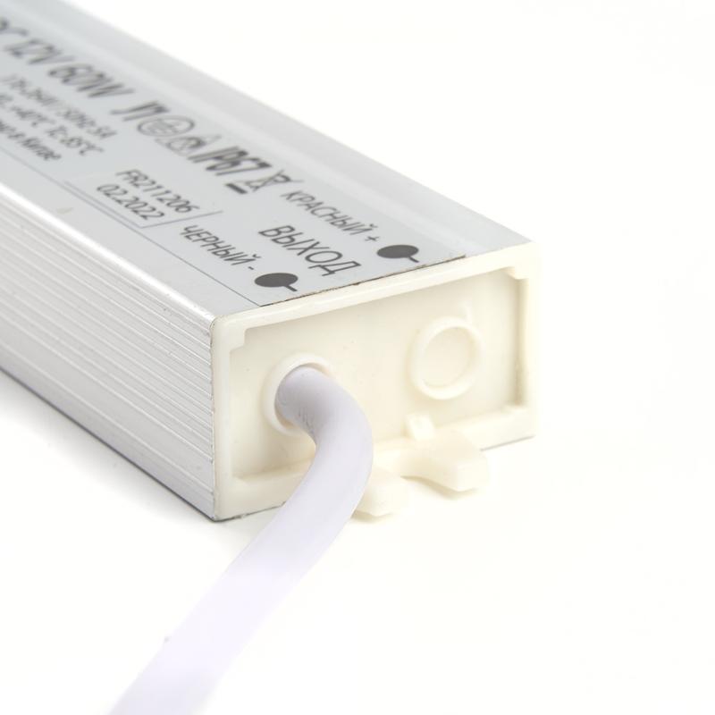 Трансформатор электронный для светодиодной ленты 20W 12V IP67 (драйвер), LB007 FERON | 48052 | FERON — миниатюра 4