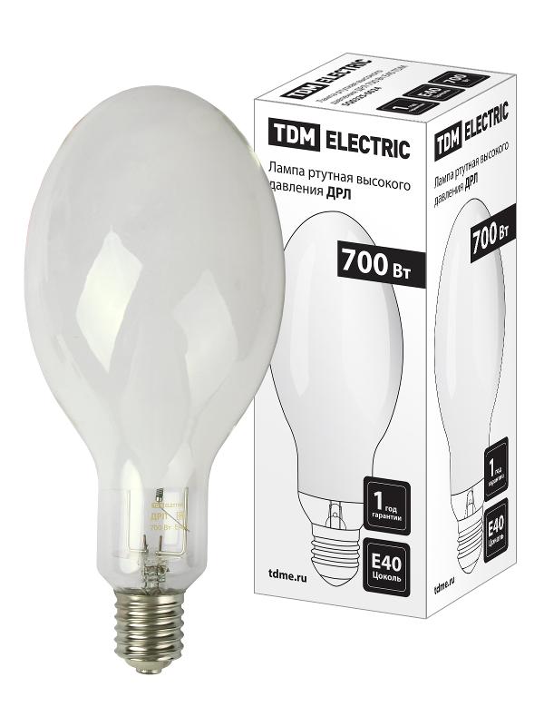 Лампа дуговая ртутная ДРЛ 700 Вт Е40 | SQ0325-0024 | TDM — TDM ELECTRIC