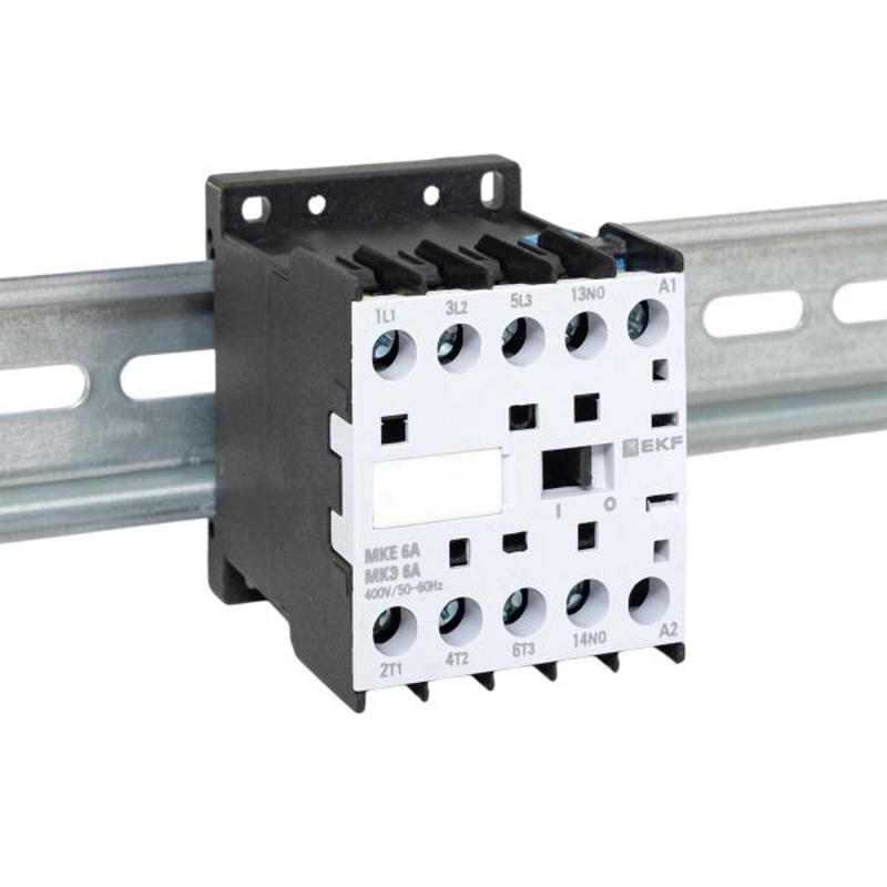 Миниконтактор МКЭ 6А 400В 1NO EKF PROxima | Mctr-s-6-400 | EKF — миниатюра 10