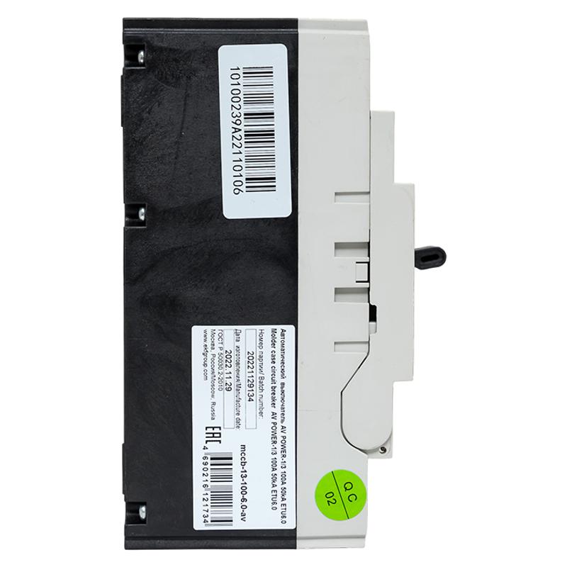 Выключатель автоматический AV POWER-1/3 100А 50kA ETU6.0 | mccb-13-100-6.0-av | EKF — миниатюра 9
