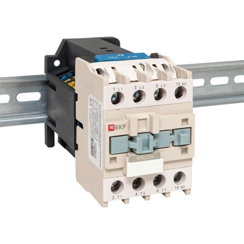 Контактор малогабаритный КМЭп 25А 24В DC 1NO EKF PROxima | ctr-s-25-24-p | EKF — миниатюра 2