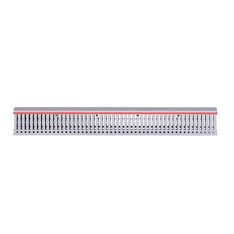Короб перфорированный серый RL6 60х60 | 01108RL | DKC — миниатюра 2