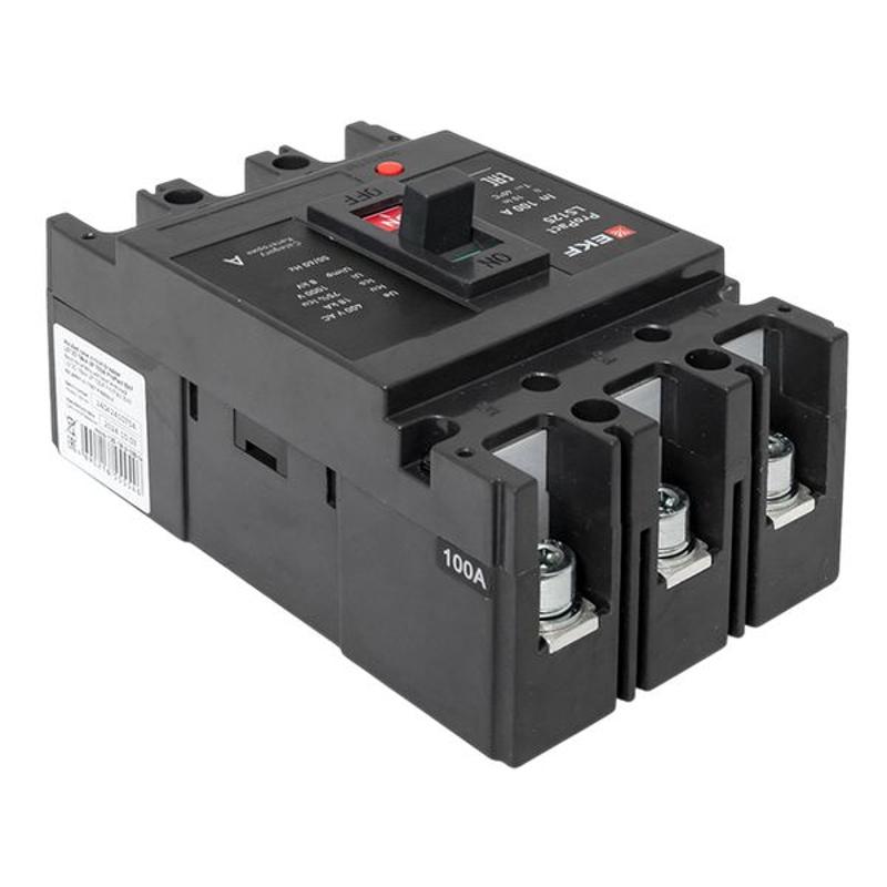 Выключатель автоматический LS125 18кА 3P 100А ProPact EKF | mccb-125-18-3-100-ls | EKF — миниатюра 15
