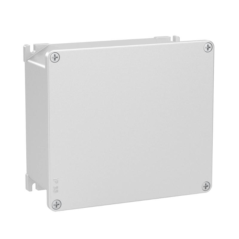 Коробка распределительная алюминиевая окрашенная,IP66, RAL9006, 178х155х74мм | 65303 | DKC — миниатюра 2