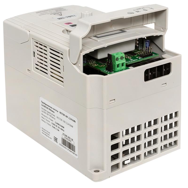 Преобразователь частоты 2,2/4кВт 1х230В VECTOR-100 EKF PROxima | VT100-2R2-1B | EKF — миниатюра 13
