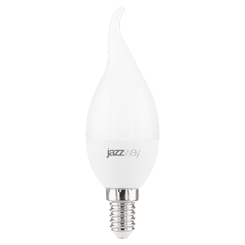 Лампа светодиодная LED 9Вт E14 230В 3000К PLED- SP CA37 | 2859518A | Jazzway — миниатюра 1