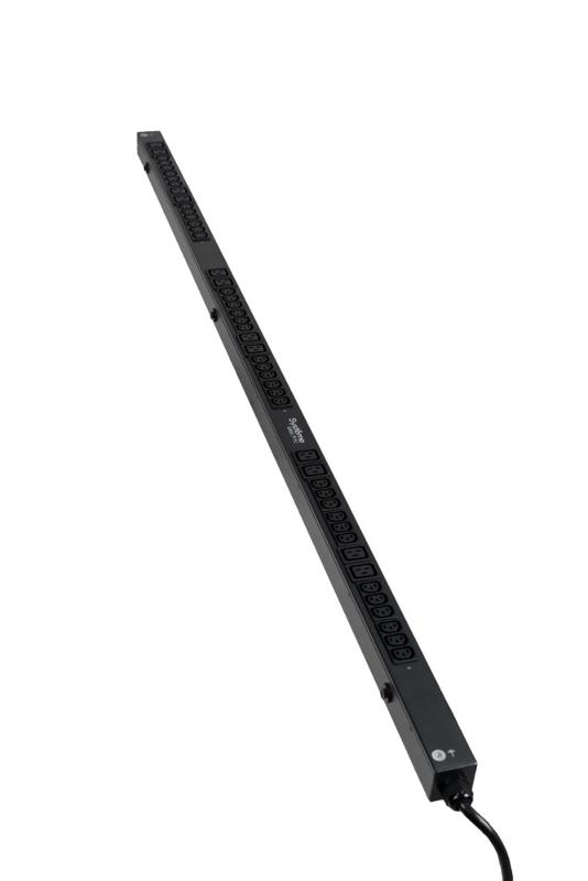 БРП Uniprom, базовый, 0U, 400В, 3Ф, 16A, 36xC13 12xC19, 3м кабель, IEC309 | UP7581 | SE — миниатюра 3