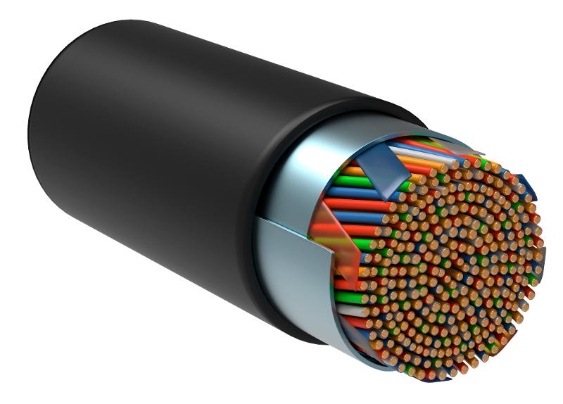 Витая пара F/UTP кат.5E 10х2х24AWG LDPE черный (305м) | LC3-C5E10-339 | ITK — ITK