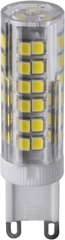 Лампа светодиодная LED 6Вт G9 230В 3000К NLL-P-G9-6-230-3K капсульная прозрачная | 71268 | Navigator — Navigator
