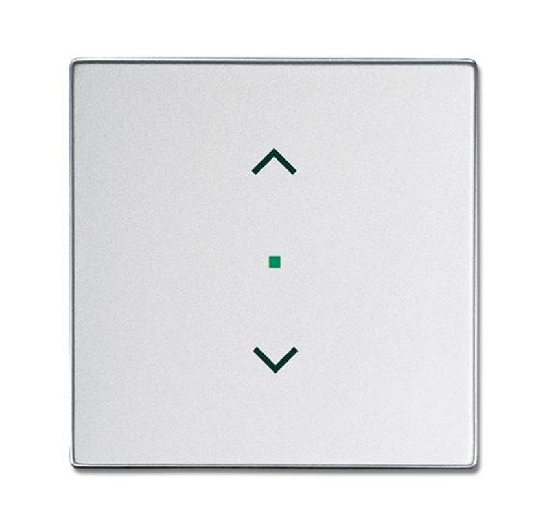 SRB-1-83 Клавиша одинарная free@home, жалюзи, future, серебристый алюминий|6220-0-0144| ABB — ABB