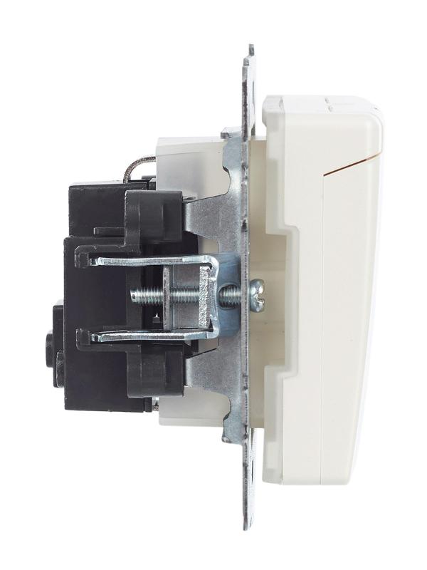BRITE Розетка с заземлением со шторками с кр. 16А IP44 РСбш10-3-44-БрЖ жемчуг | BR-R16-16-44-K36 | IEK — миниатюра 15
