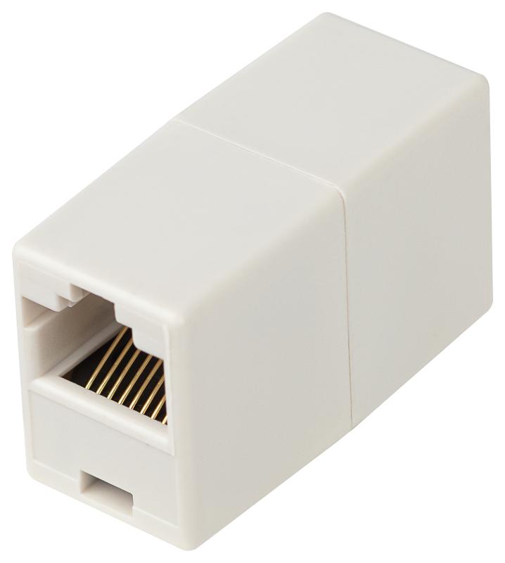 Проходной адаптер ЭРА тип RJ45-RJ45 категория 5е неэкранированный упаковка 1 шт.  | Б0056899 | ЭРА — ЭРА (Энергия света)