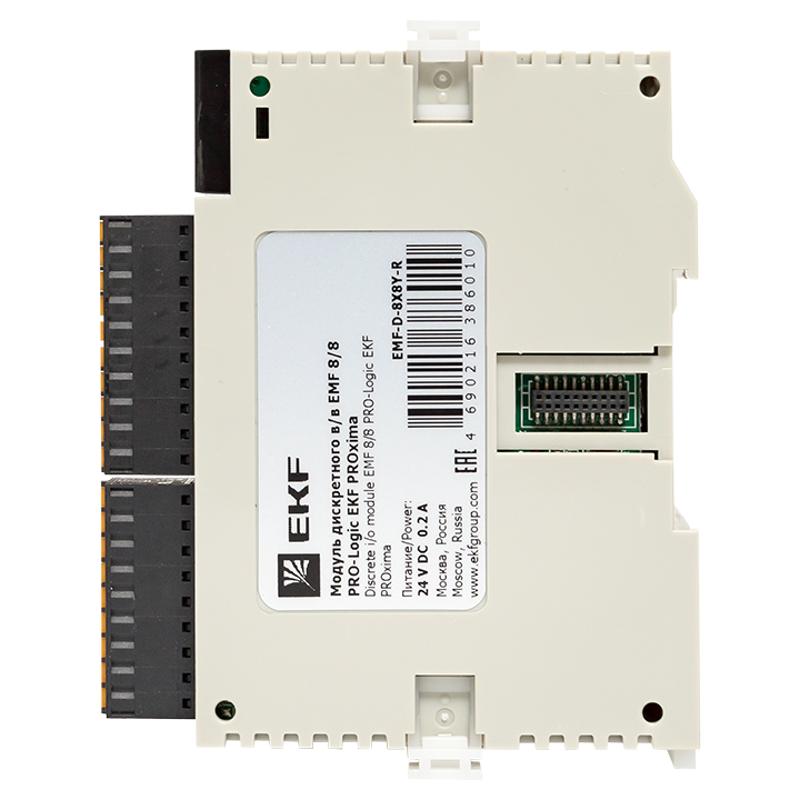 Модуль дискретного в/в EMF 8/8 PRO-Logic EKF PROxima | EMF-D-8X8Y-R | EKF — миниатюра 5