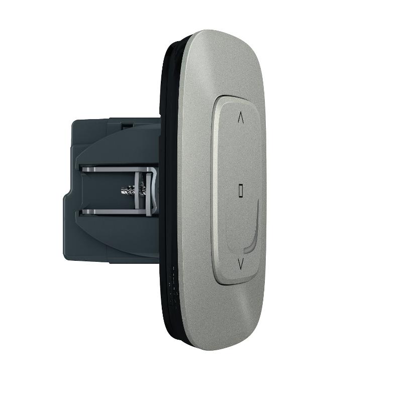 Выключатель рольставней Умный Valena Allure 500В.А 230В алюм. Netatmo — миниатюра 3