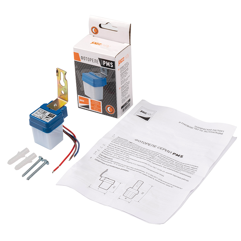 Фотореле PMS PR 600 1200Вт WH IP44 | .5013032 | Jazzway — миниатюра 4