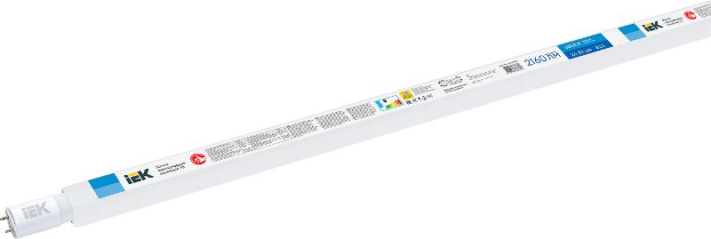 Лампа светодиодная LED T8 линейная 24Вт 230В 6500К G13 IEK | LLE-T8-24-230-65-G13 | IEK — IEK (ИЭК)